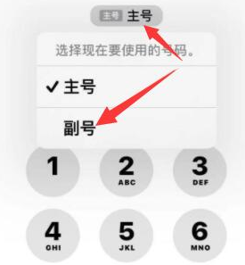 内乡苹果14维修店分享iPhone 14 Pro Max使用副卡打电话的方法 